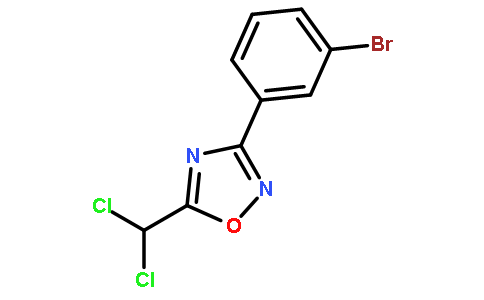 3-(3-溴苯基)-5-(二氯甲基)-1,2,4-噁二唑