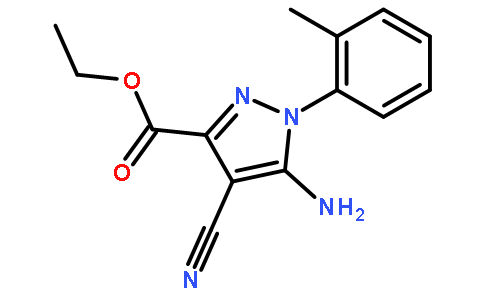 5-氨基-4-氰基-1-邻甲苯吡唑-3-羧酸乙酯