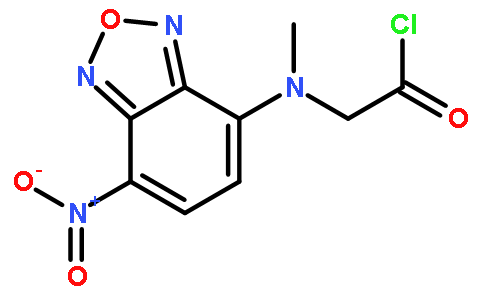 NBD-COCl[=4-(N-氯甲酰甲基-N-甲氨基)-7-硝基-2,1,3-苯并恶二唑][用于高效液相色谱标记]