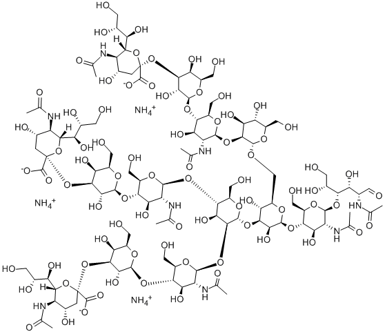 Trisialylated, galactosylated, triantennary(A3)