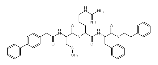 4-BIPHENYLAC-CYS(ME)-D-ARG-PHE-(2-PHENYLETHYL)AMIDE