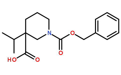 3-(1-甲基乙基)-1,3-哌啶二羧酸 1-(苯基甲基)酯