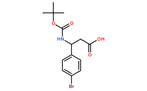 Boc-4-溴-D-beta-苯丙氨酸