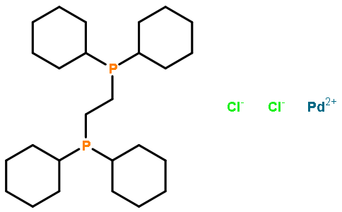 [1,2-双(二环己基膦)乙烷]氯化钯(II)