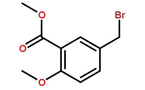 5-(溴甲基)-2-甲氧基苯甲酸甲酯