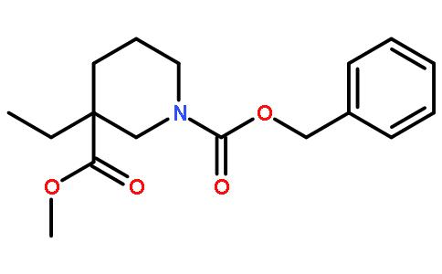 1-Cbz-3-乙基哌啶-3-羧酸甲酯