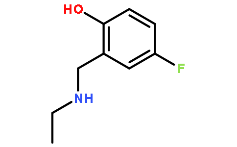 2-[(乙基氨基)甲基]-4-氟苯酚