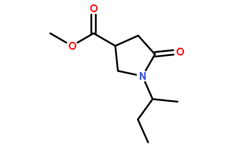 1-仲丁基-5-氧代吡咯烷-3-甲酸甲酯