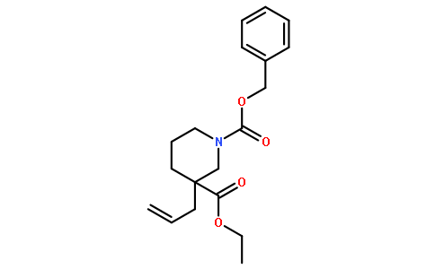 3-(2-丙烯-1-基)-1,3-哌啶二羧酸 3-乙基 1-(苯基甲基)酯
