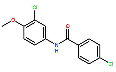 4-Chloro-N-(3-chloro-4-methoxyphenyl)benzamide