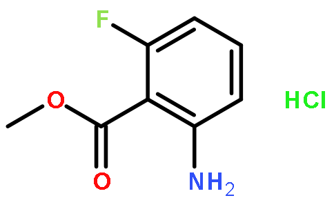 2-氨基-6-氟苯甲酸甲酯盐酸盐