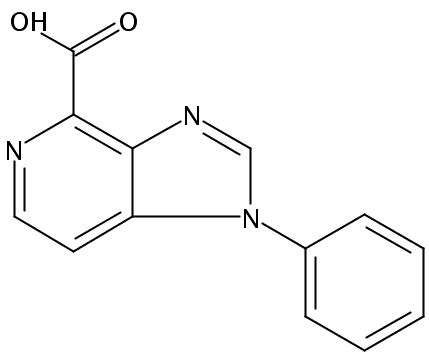 1-苯基-1H-咪唑并[4,5-c]吡啶-4-羧酸
