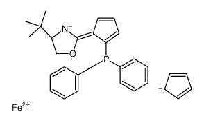 (2R)-1-[(4S)-4-(1,1-二甲基乙基)-4,5-二氢-2-噁唑基]-2-(二苯基膦基)二茂铁