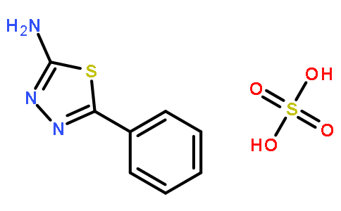 2-氨基-5-苯基-1,3,4-噻二唑硫酸盐