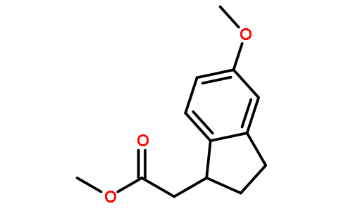 2-(5-甲氧基-1-茚基)乙酸甲酯