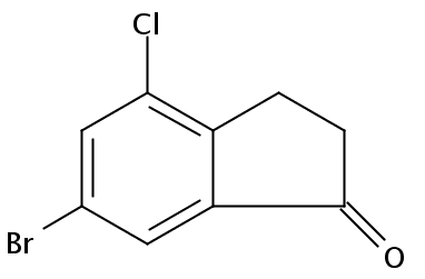 6-bromo-4-chloro-2,3-dihydroinden-1-one