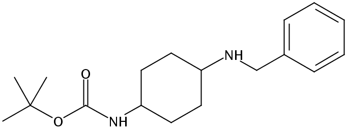 tert-Butyl (4-(benzylamino)cyclohexyl)carbamate