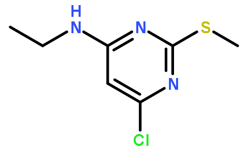 6-氯-N-乙基-2-(甲硫基)-4-嘧啶胺