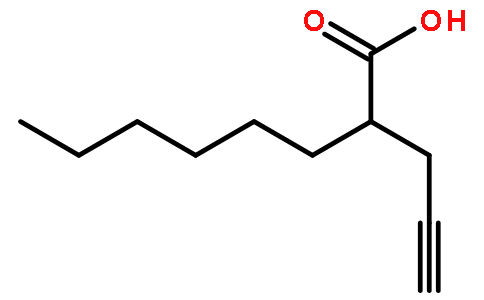 2-己基-4-戊炔酸