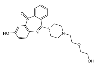 6-[4-[2-(2-hydroxyethoxy)ethyl]piperazin-1-yl]-11-oxobenzo[b][1,4]benzothiazepin-2-ol