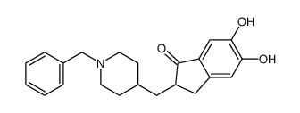 2-[(1-benzylpiperidin-4-yl)methyl]-5,6-dihydroxy-2,3-dihydroinden-1-one
