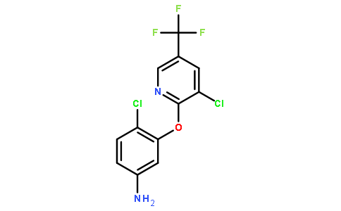 3-氯-2-（2-氯-5-氨基-苯氧基）-5-三氟甲氧基吡啶