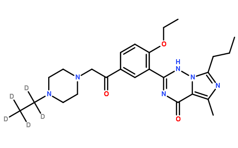 Vardenafil Acetyl-d5 Analogue