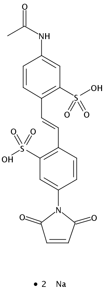4-Acetamido-4'-maleimidylstilbene-2,2'-disulfonic acid, disodium salt