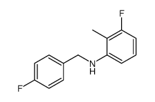 3-Fluoro-N-(4-fluorobenzyl)-2-methylaniline