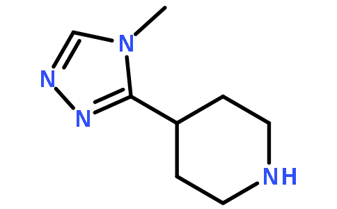 4-(4-甲基-4H-1,2,4-三唑-3-基l)哌啶