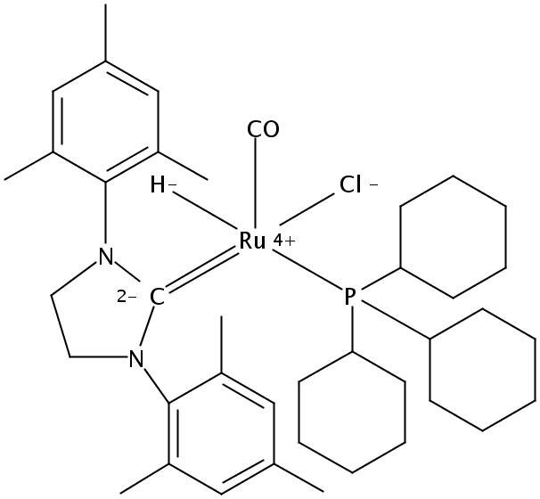 氯[1,3-双(2,4,6-三甲基苯基)-2-咪唑烷亚基](三环己基膦)(氢化)(羰基)钌