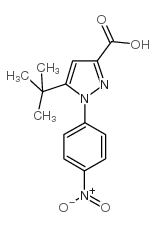 5-叔丁基-1-(4-硝基苯基)-1H-吡唑-3-羧酸