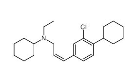 N-[(Z)-3-(3-chloro-4-cyclohexylphenyl)prop-2-enyl]-N-ethylcyclohexanamine