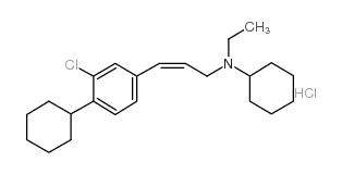 3-(3-氯-4-环己基苯基)-N-环己基-N-乙基-2(Z)-丙烯基胺