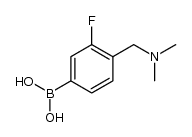 4-((二甲氨基)甲基)-3-氟苯基硼酸
