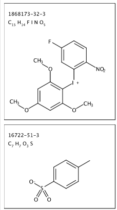 (5-氟-2-硝基苯基)(2,4,6-三甲氧基苯基)碘鎓对甲苯磺酸盐