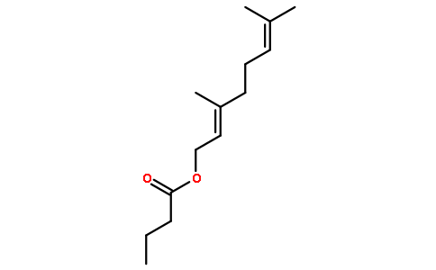 丁酸3,7-二甲基-2,6-辛二烯酯