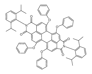 N,N'-双(2,6-二异丙基苯基)-1,6,7,12-四苯氧基-3,4,9,10-苝四甲酰二亚胺