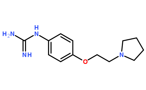 1-(4-(2-(吡咯烷-1-基)乙氧基)苯基)胍
