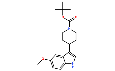 4-(5-甲氧基-1H-吲哚-3-基)-1-哌啶甲酸叔丁酯