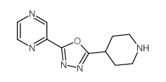 2-(5-(哌啶-4-基)-1,3,4-噁二唑-2-基)吡嗪