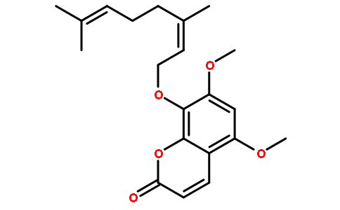 8-Geranyloxy-5,7-dimethoxycoumar