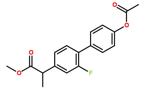 2-(4-乙酰氧基-2-氟-联苯-4-基)-丙酸甲酯