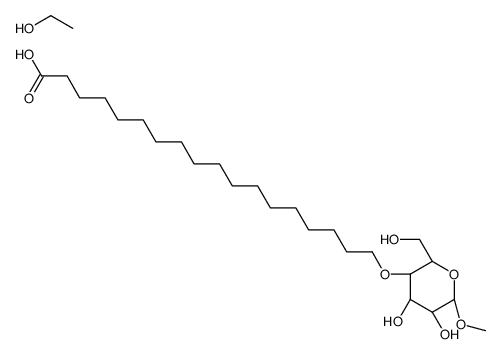 18-[(2R,3S,4R,5R)-4,5-dihydroxy-2-(hydroxymethyl)-6-methoxyoxan-3-yl]oxyoctadecanoic acid,ethanol