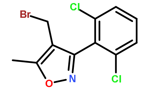 4-(溴甲基)-3-(2,6-二氯苯基)-5-甲基异噁唑