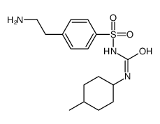 1-[4-(2-aminoethyl)phenyl]sulfonyl-3-(4-methylcyclohexyl)urea