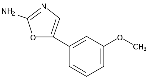 5-(3-METHOXYPHENYL)OXAZOL-2-AMINE