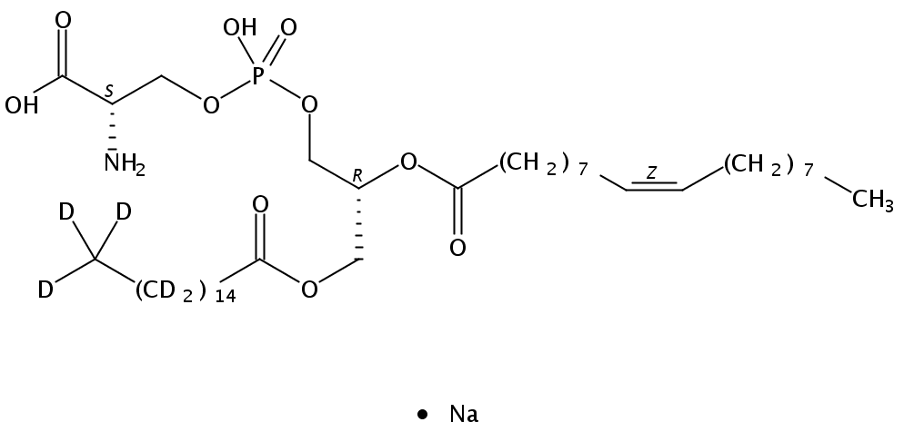 1-palmitoyl-d31-2-oleoyl-sn-glycero-3-[phospho-L-serine] (sodium salt)