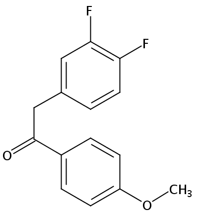 2-(3,4-Difluorophenyl)-1-(4-methoxyphenyl)ethanone