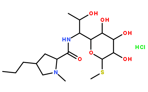 6-(1-甲-反-丙基-L-2-吡咯烷甲酰氨基)-1-硫代-6,8-二脱氧-D-赤式-α-D-半乳辛吡喃糖苷盐酸一水合物